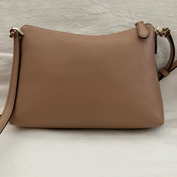 SOLD Authentic Kate Spade Bailey Tan Fawn Crossbody K4651 - Picture 3 of 11